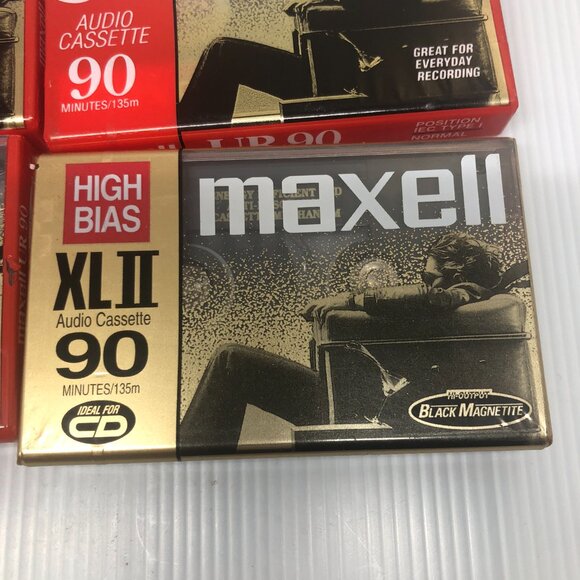 4 x Maxell Audio Casette Tape - Picture 3 of 3